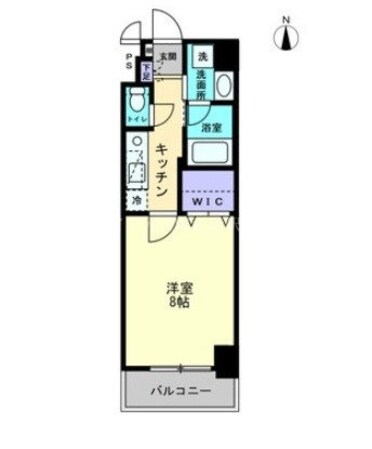 アルファレガロ南中央町の物件間取画像